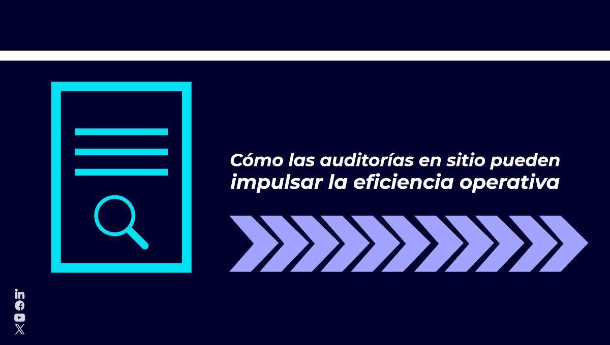 Las auditorías en sitio aumentan la eficiencia y seguridad en tus operaciones